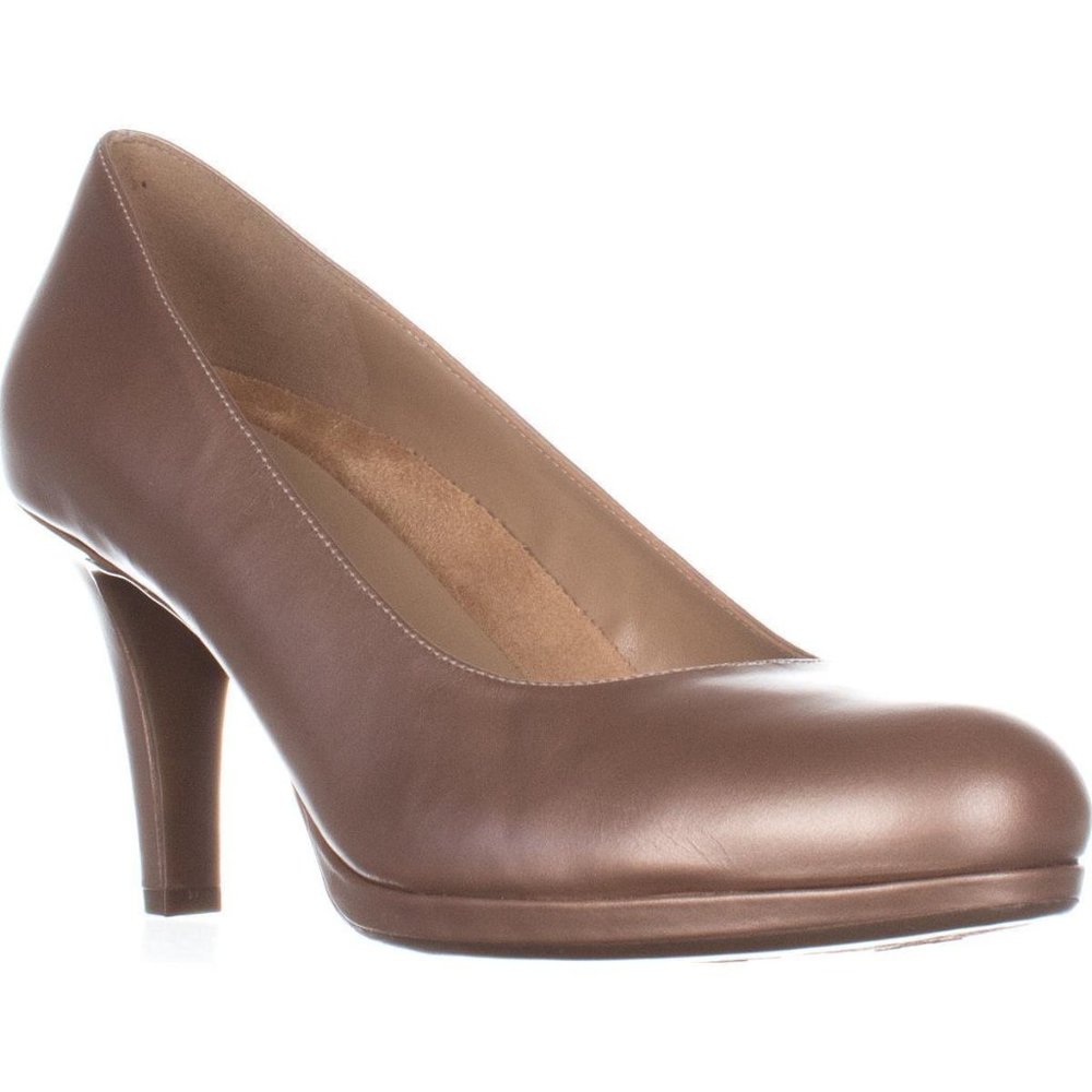 Naturalizer Michelle Classic Dress Pumps Heels, Chai Leather